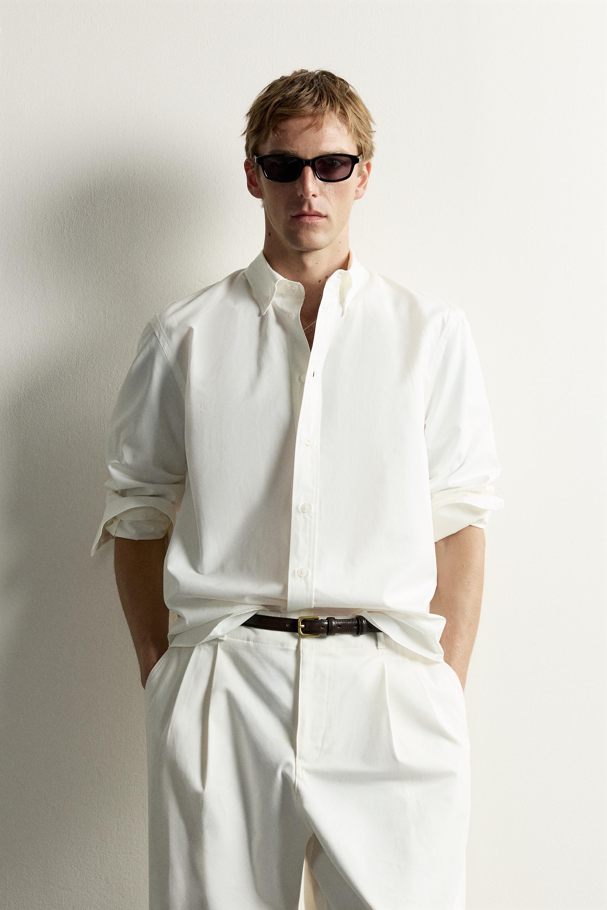 CHEMISE REGULAR FIT COTON - LYOCELL
